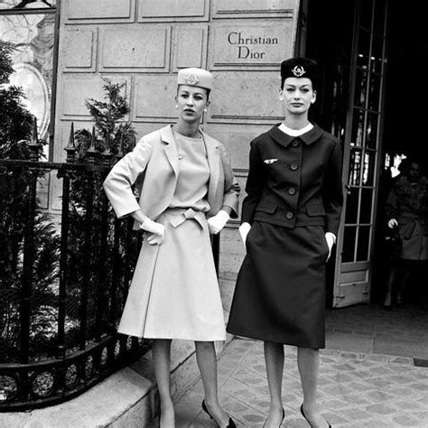 christian dior 1960 stewardess|Christian Dior flight attendant uniforms.